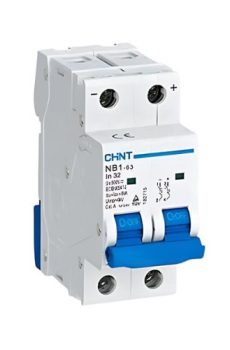 2 POLE 10KA 10AMP 125V DC Circuit Breaker