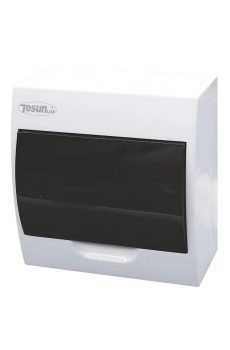 12 Way Din Populated Surface PVC DB Board